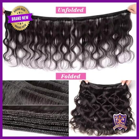 Human Hair Extensions 18-22 Inch Body Wave 3 Bundles Brazilian Virgin main image 4
